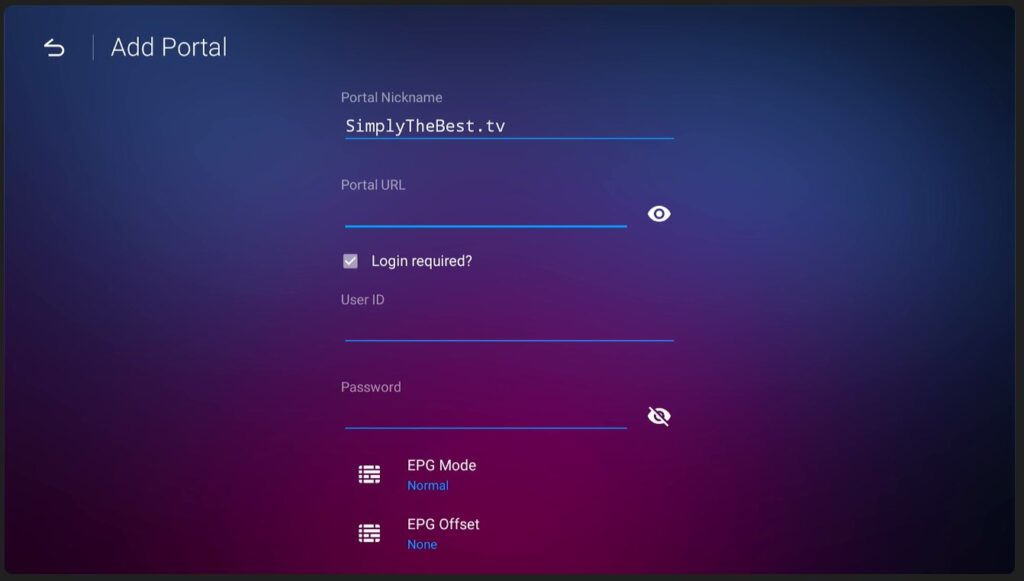 Connecter IPTV sur Formuler avec Login