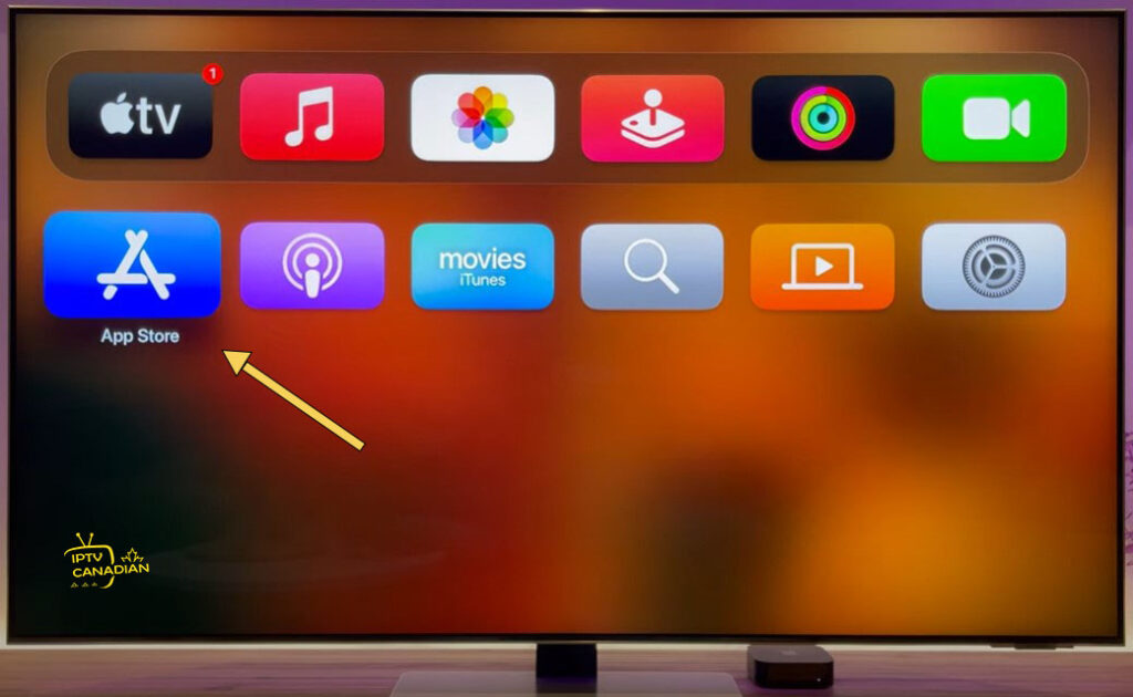 Ouvrez App Store pour installer IPTV Québec