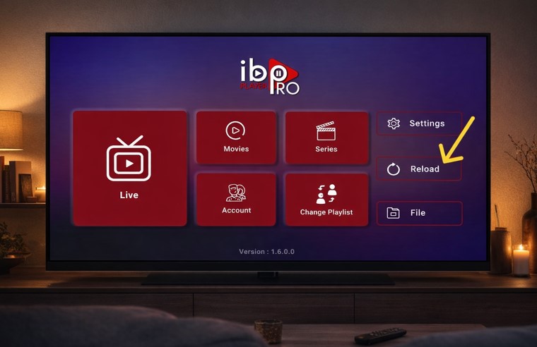 Configurer IBO Player Pro sur Roku TV avec IPTV CANADIAN – étape 6