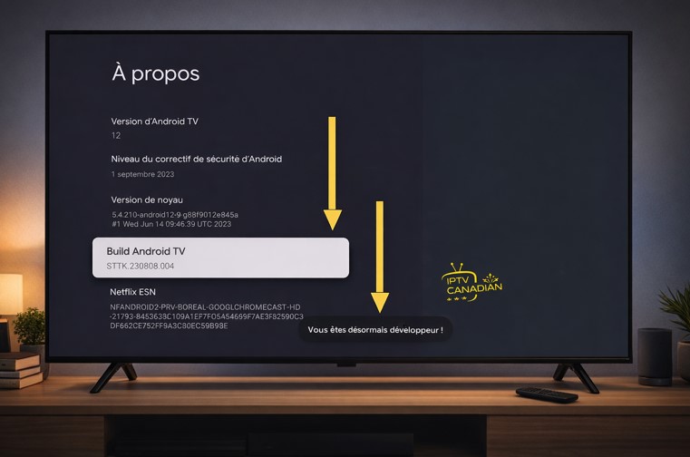 IPTV CANADIAN sur Chromecast avec IPTV Smarters Pro – étape 11
