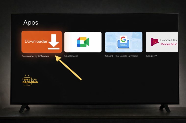 IPTV CANADIAN sur Chromecast avec IPTV Smarters Pro – étape 4