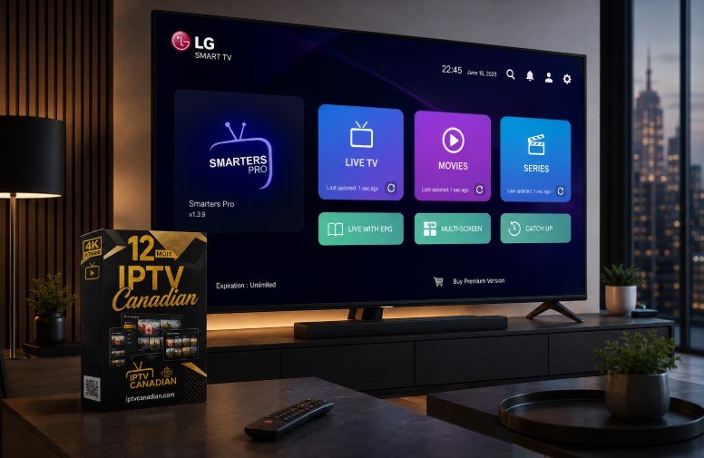 Installer IPTV sur LG Smart TV avec Smarters Pro IPTV