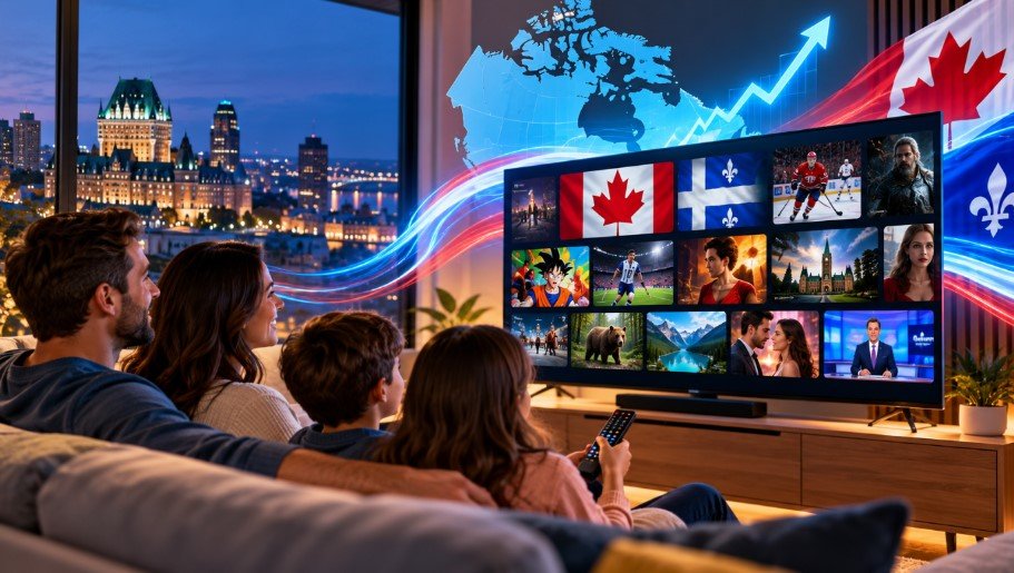 La croissance de l’IPTV au Canada